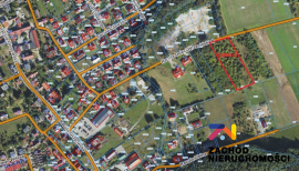 Racula- działka budowlana z WZ na 3 domy